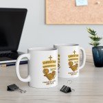 Christian Mom Mug - Fueled by Coffee & Faith