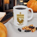 Christian Mom Mug - Fueled by Coffee & Faith