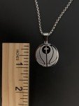 Philippians 4:13 Cross Necklace for Athletes