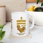 Christian Mom Mug - Fueled by Coffee & Faith