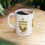 Christian Mom Mug - Fueled by Coffee & Faith