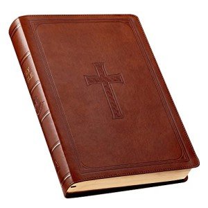 KJV Super Giant Print Bible - Saddle Tan Edition