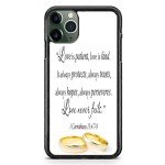 Wife Bible Verse iPhone Case for Wedding Rings