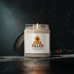 Holy Spirit Scripture Soy Candle - Uplifting Quote