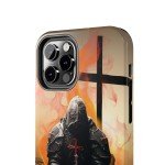 Jesus Christ Phone Case with Bible Verse