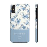 Customizable Floral Bible Verse Phone Cases