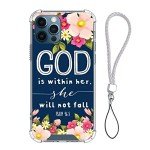 iPhone 12/12 Pro Clear Case with Bible Verse