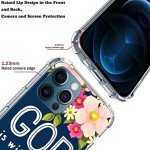 iPhone 12/12 Pro Clear Case with Bible Verse