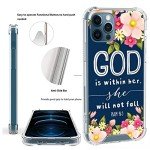iPhone 12/12 Pro Clear Case with Bible Verse