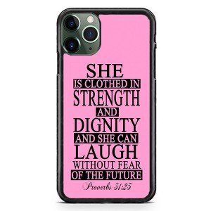 Hope & Faith Bible Verse iPhone Case