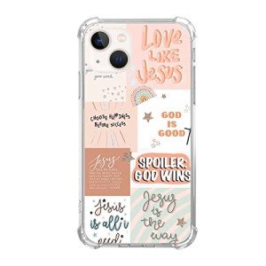 Boho Jesus Quote Phone Case for iPhone 13