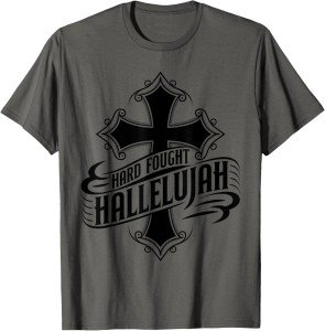 Vintage Hallelujah Bible Verse Jesus T-Shirt