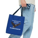 Faith Tote Bag - Spirit of Freedom, 2 Corinthians 3:17