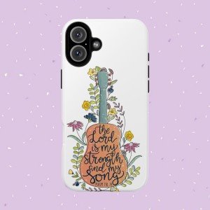 Bible Verse Guitar Tough Case for Smartphones