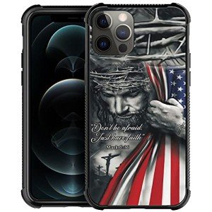 iPhone 13 Jesus Flag Phone Case for Men