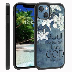 Bible Verse iPhone Case - Psalm 46:10 Design