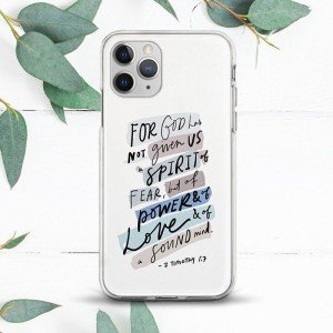 Christianity Quotes Bible Verse iPhone Case