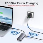 MOKiN USB C Docking Station for Multi-Monitor Use