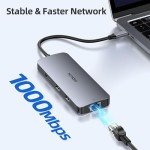MOKiN USB C Docking Station for Multi-Monitor Use