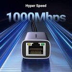 UGREEN USB C Gigabit Ethernet Adapter