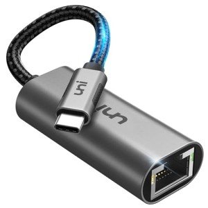 USB C to Ethernet Adapter - 1Gbps Gigabit LAN