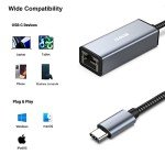 USB-C to Ethernet Adapter for iPhone & MacBook