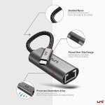 USB C to Ethernet Adapter - 1Gbps Gigabit LAN