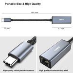 USB-C to Ethernet Adapter for iPhone & MacBook