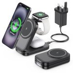 3-in-1 Foldable Wireless Charging Station for Apple