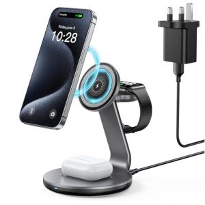3-in-1 Wireless Charging Station for Apple Devices