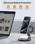 3-in-1 Wireless Charging Station for Apple Devices