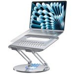 Adjustable 360° Swivel Laptop Stand for Desk
