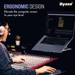 Dyazo Adjustable Height Laptop Stand - Silver