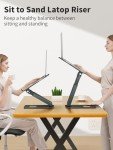 Adjustable Ergonomic Laptop Stand for Better Posture