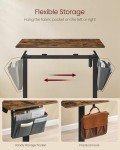VASAGLE Electric Height Adjustable Standing Desk