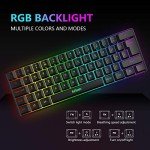 RedThunder 60% RGB Mini Keyboard and Mouse Combo