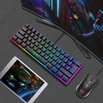 KUIYN V700 Mini Gaming Keyboard & Mouse Combo