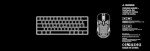 RedThunder 60% RGB Mini Keyboard and Mouse Combo
