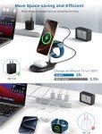 Hevanto 3-in-1 Wireless Charging Station for Apple