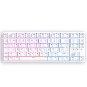 RGB Tenkeyless Mechanical Gaming Keyboard with Detachable Cover