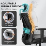 Ergonomic Mesh Office Chair with Adjustable Support