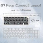 Cmokifuly GMK67 65% RGB Mechanical Keyboard Kit