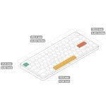 NuPhy Air75 V2 Wireless Mechanical Keyboard – RGB, 84 Keys