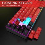 Snpurdiri 60% RGB Wired Mini Gaming Keyboard