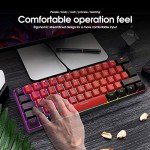 Snpurdiri 60% RGB Wired Mini Gaming Keyboard