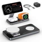 3-in-1 Foldable Wireless Charging Station for Apple