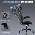 Ergonomic Mesh Office Chair with Headrest and Lumbar Support