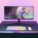 RGB Wireless Keyboard and Mouse Combo - White