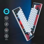Compact 60% Mechanical Gaming Keyboard with LED Backlight