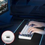 Compact 60% Mechanical Gaming Keyboard with LED Backlight